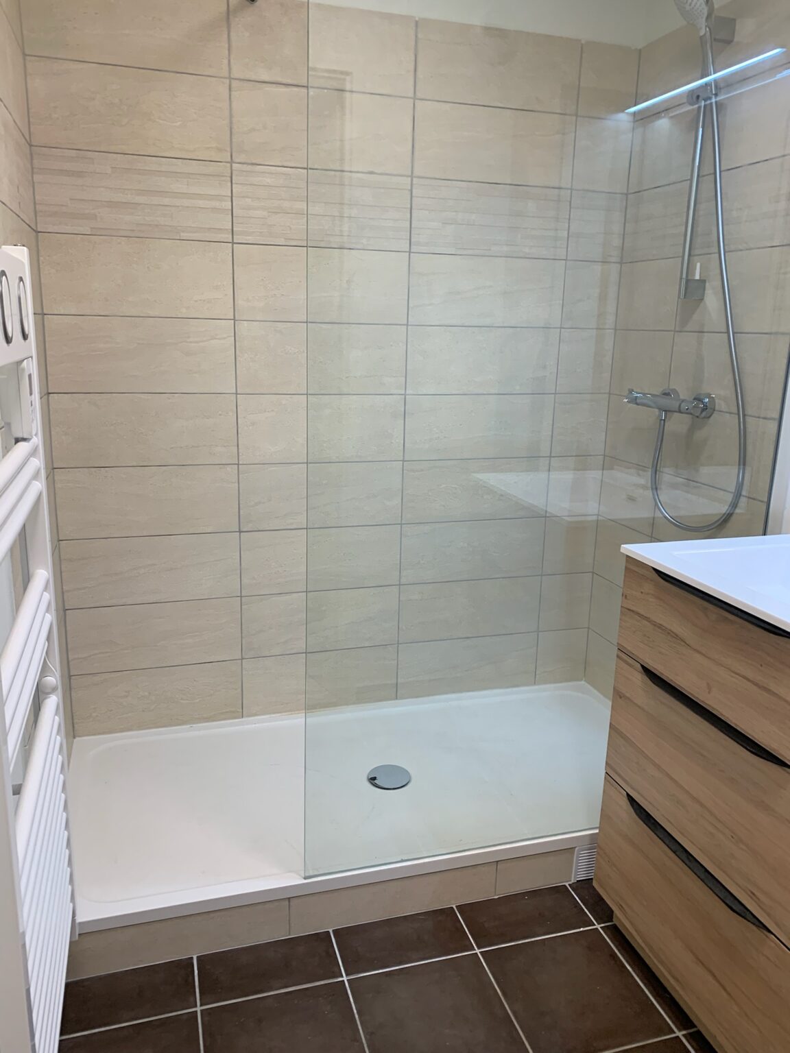 douche finie